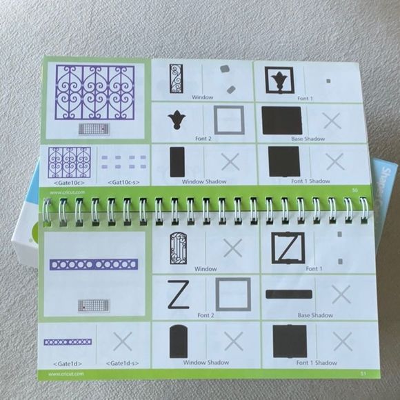 New Cricut Cartridge ORNAMENTAL IRON - Picture 4 of 7